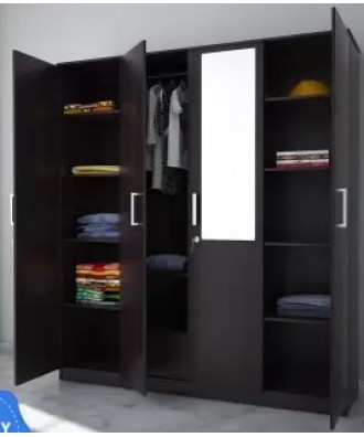 Flipkart Perfect Homes Julian Engineered Wood 4 Door Wardrobe