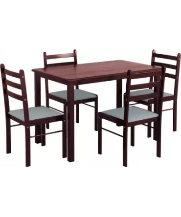 Flipkart perfect homes Capri solid wood 4 seater Dining set