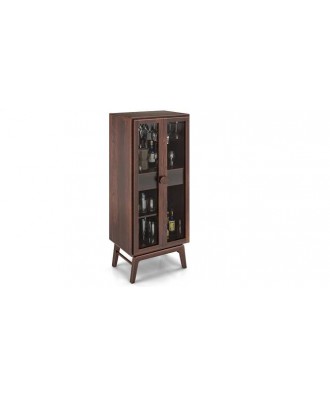 Boisdale bar cabinet (walnut finish)