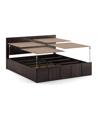 Astoria storage bed queen size(mahagony finish)