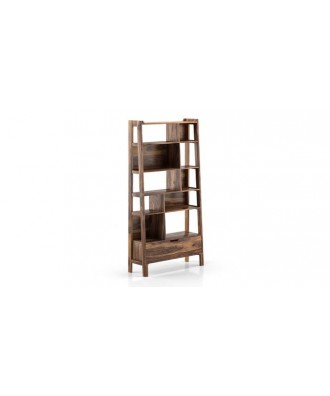 Alberto solid wood bookshelf/display unit (Mahagony finish finish)