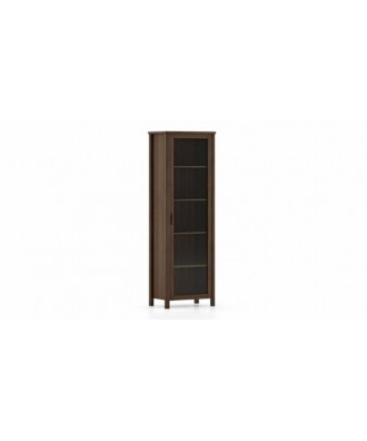 Norland Engineered Wood Bookshelf In Columbian Walnut Finish