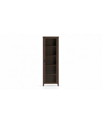 Norland Engineered Wood Bookshelf In Columbian Walnut Finish