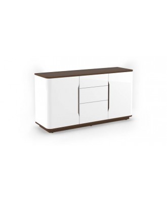 Baltoro Engineered Wood Sideboard In White Finish