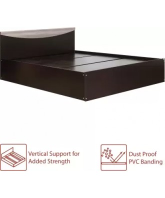 Flipkart perfect homes carol Engineered wood Queen bed