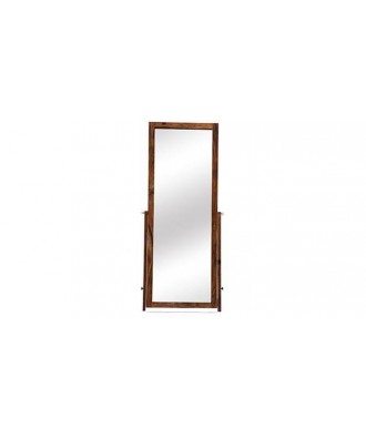 Sirius Standing Mirror Mahogany Finish