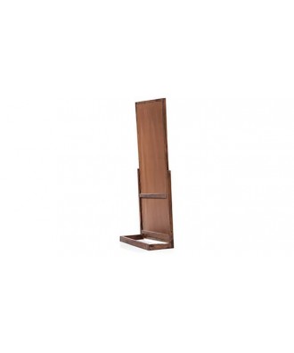 Sirius Standing Mirror Mahogany Finish