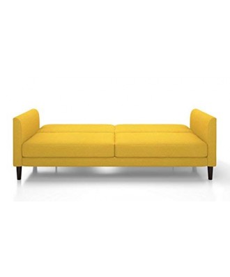 Felicity 3 Seater Sofa cum Bed In Yellow Colour