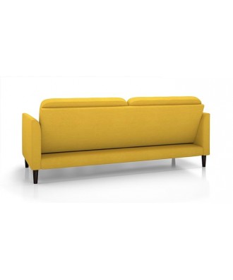 Felicity 3 Seater Sofa cum Bed In Yellow Colour