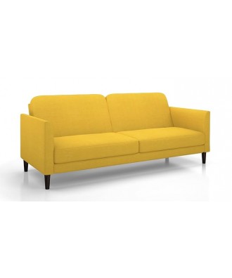 Felicity 3 Seater Sofa cum Bed In Yellow Colour